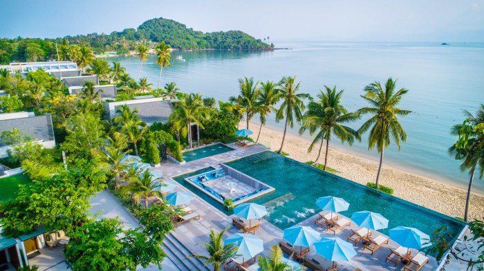 Resort beachfront samui koh luxury celes thailand select bophut pool